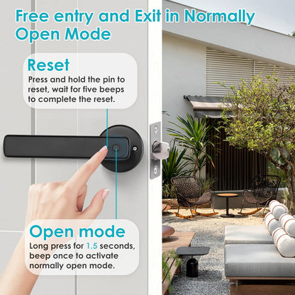 DorivLoki Keyless Smart Door Lock with Biometric Fingerprint & App Management