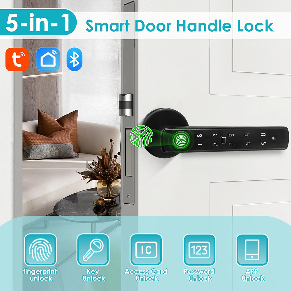 DorivLoki Keyless Smart Door Lock with Biometric Fingerprint & App Management