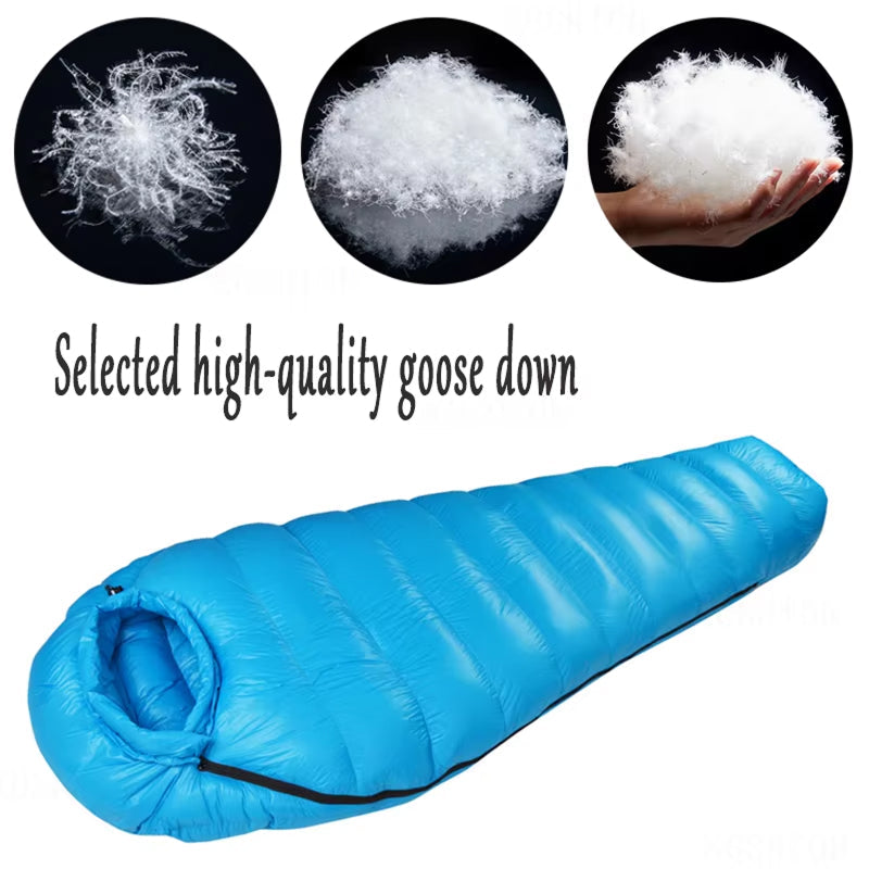 DosiLivix Down Sleeping Bag - 800+ Fill Power Goose Down - -10°C Rated