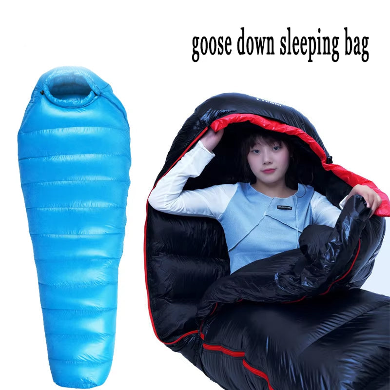 DosiLivix Down Sleeping Bag - 800+ Fill Power Goose Down - -10°C Rated