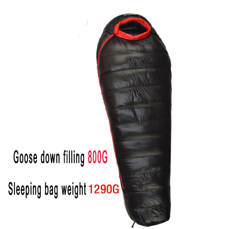 DosiLivix Down Sleeping Bag - 800+ Fill Power Goose Down - -10°C Rated