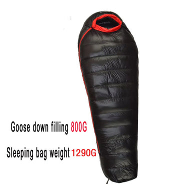 DosiLivix Down Sleeping Bag - 800+ Fill Power Goose Down - -10°C Rated
