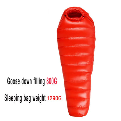 DosiLivix Down Sleeping Bag - 800+ Fill Power Goose Down - -10°C Rated