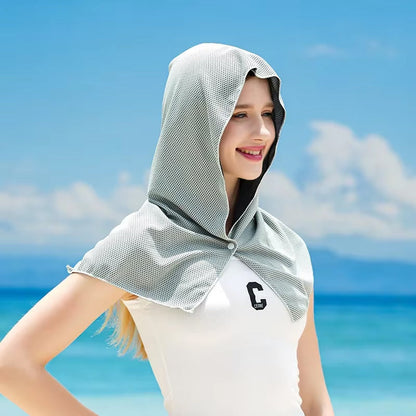 DryColix Instant Cooling Towel - 16°C Relief & UV Protection