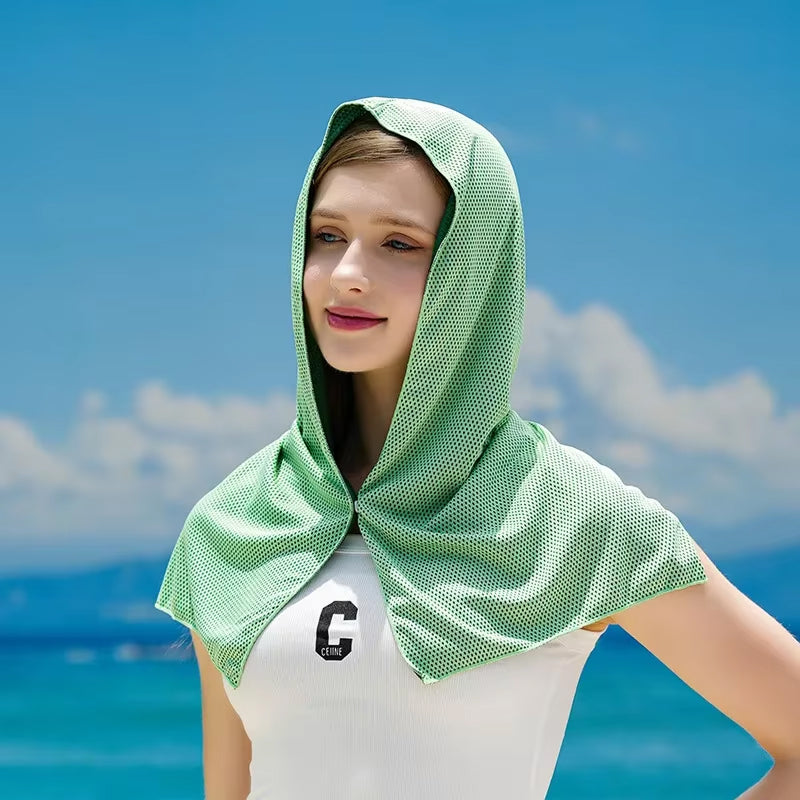 DryColix Instant Cooling Towel - 16°C Relief & UV Protection