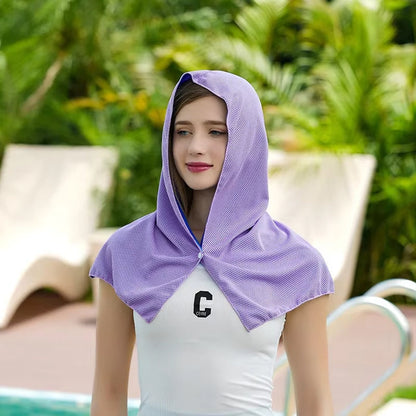 DryColix Instant Cooling Towel - 16°C Relief & UV Protection