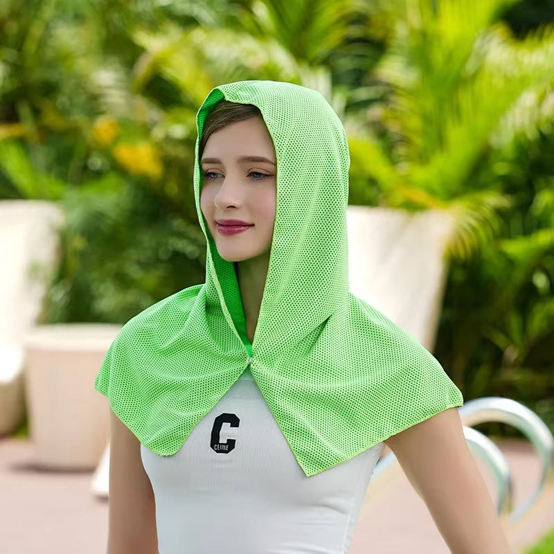 DryColix Instant Cooling Towel - 16°C Relief & UV Protection