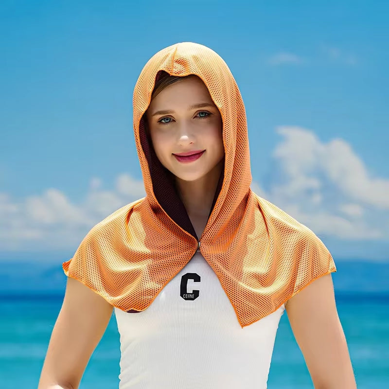 DryColix Instant Cooling Towel - 16°C Relief & UV Protection