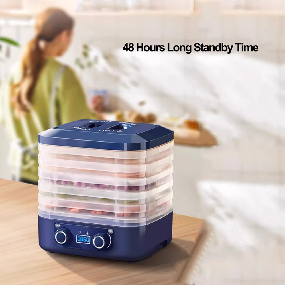 DryZenra 5-Layer Food Dehydrator with 360° Air Circulation