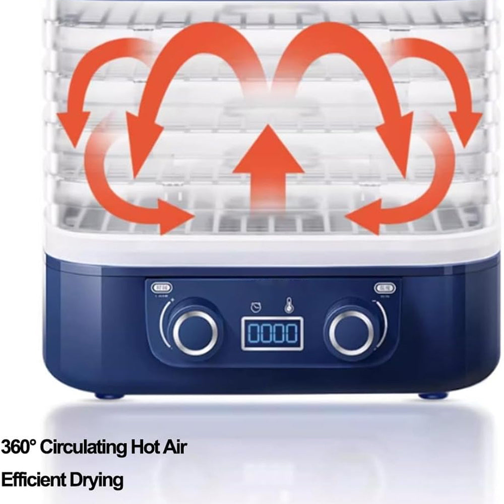 DryZenra 5-Layer Food Dehydrator with 360° Air Circulation