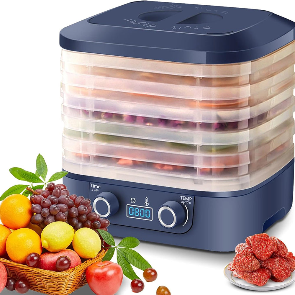 DryZenra 5-Layer Food Dehydrator with 360° Air Circulation
