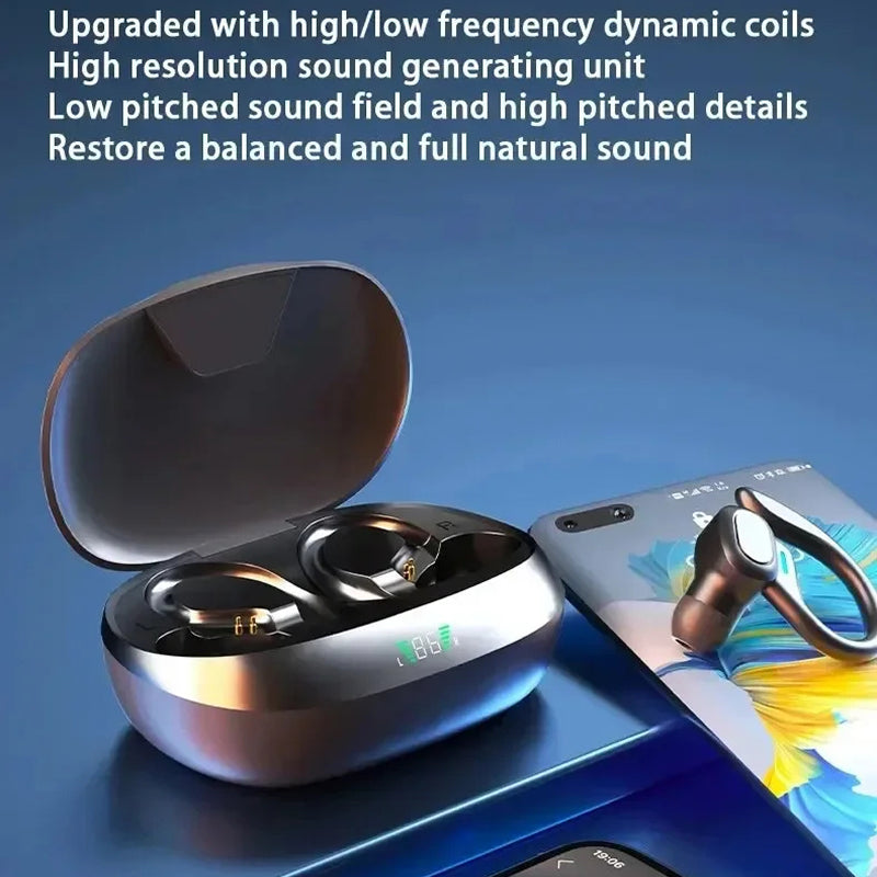 EariMixi Bluetooth 5.1 Sport Earbuds with Waterproof Hooks