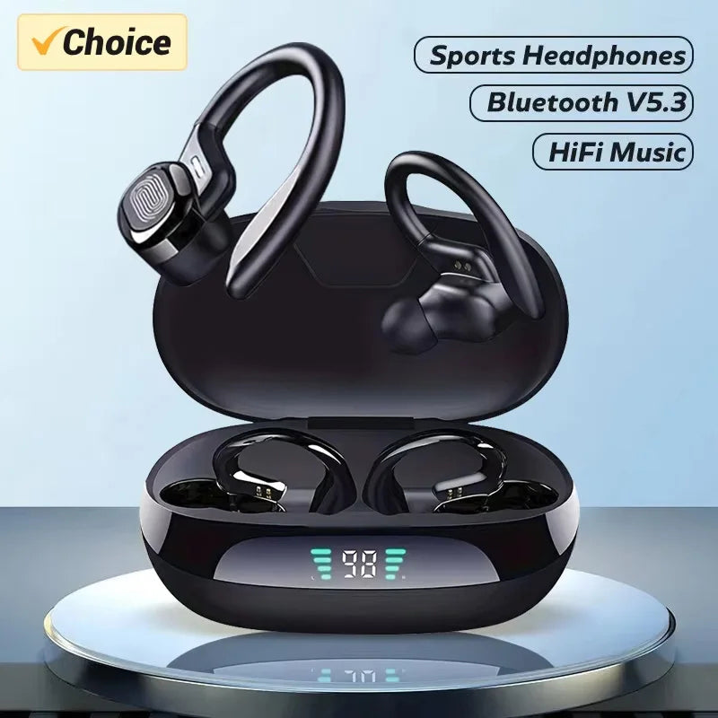 EariMixi Bluetooth 5.1 Sport Earbuds with Waterproof Hooks