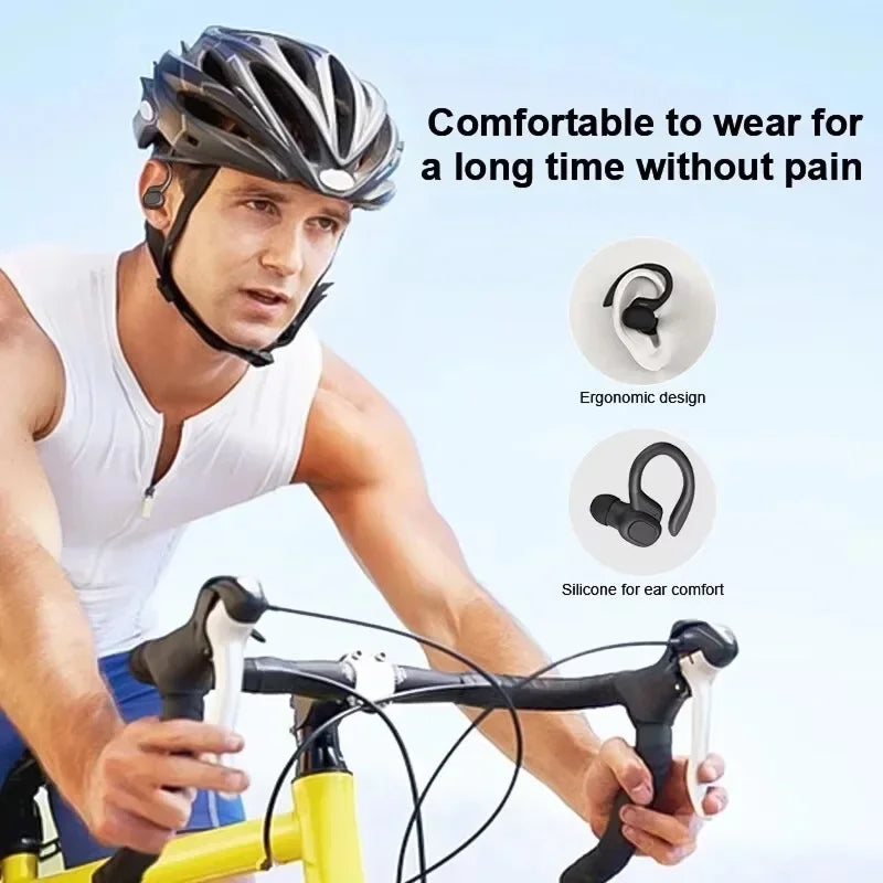 EariMixi Bluetooth 5.1 Sport Earbuds with Waterproof Hooks