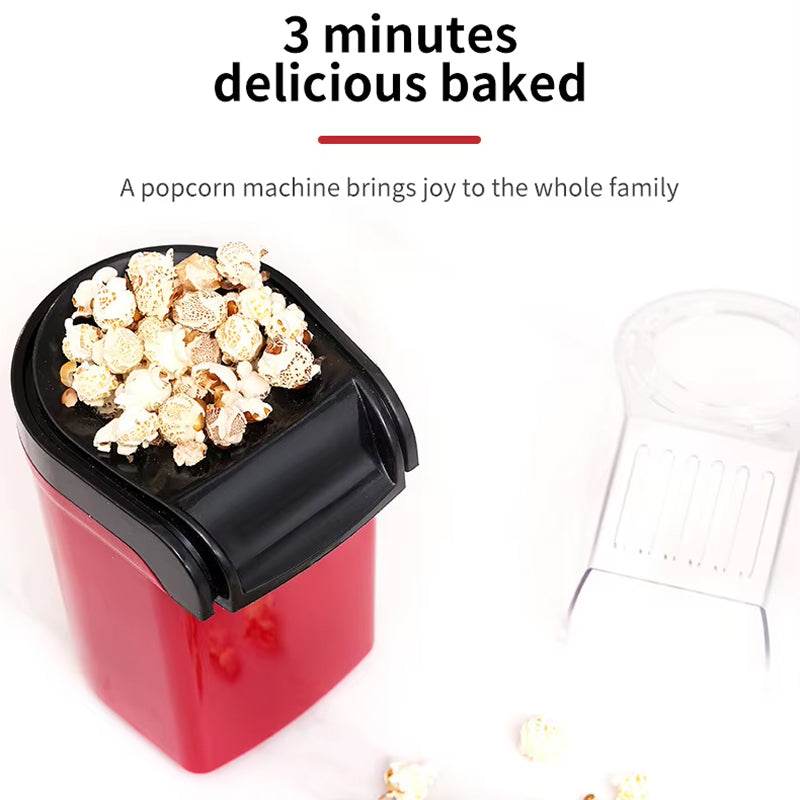 EaziCrisp Hot Air Popcorn Maker - Healthy Oil-Free Snack Popper