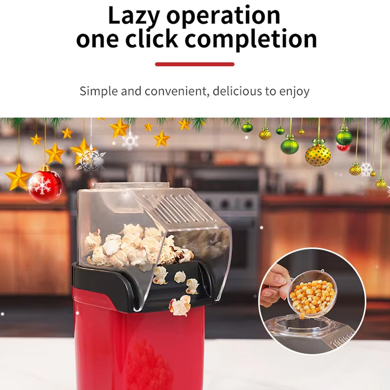 EaziCrisp Hot Air Popcorn Maker - Healthy Oil-Free Snack Popper