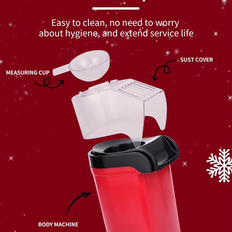 EaziCrisp Hot Air Popcorn Maker - Healthy Oil-Free Snack Popper