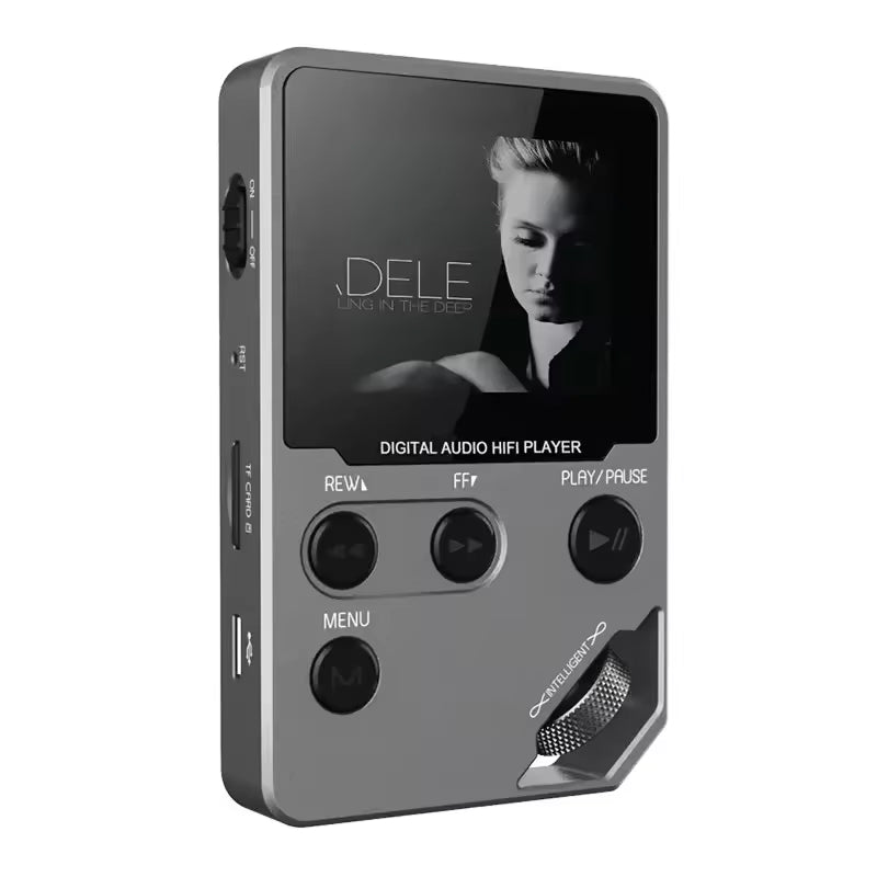 EjoyMuzi Portable Hi-Fi MP3 Player with 50-Hour Battery