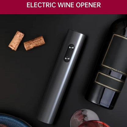 EnziVine 4-in-1 Electric Wine Bottle Opener Gift Set