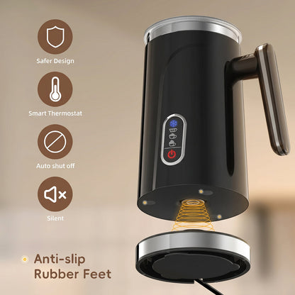 ChocoJiva Smart Hot Chocolate Maker – Automatic Milk Frother, Rapid Thermal Heating & Easy-Pour Spout