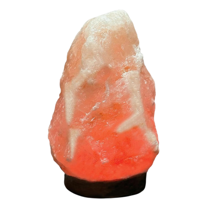 FaveBirch Authentic Himalayan Salt Lamp with 7-Color LED Cycling