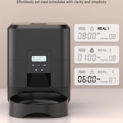BostFoni WiFi Automatic Pet Feeder with App Control & Battery Backup