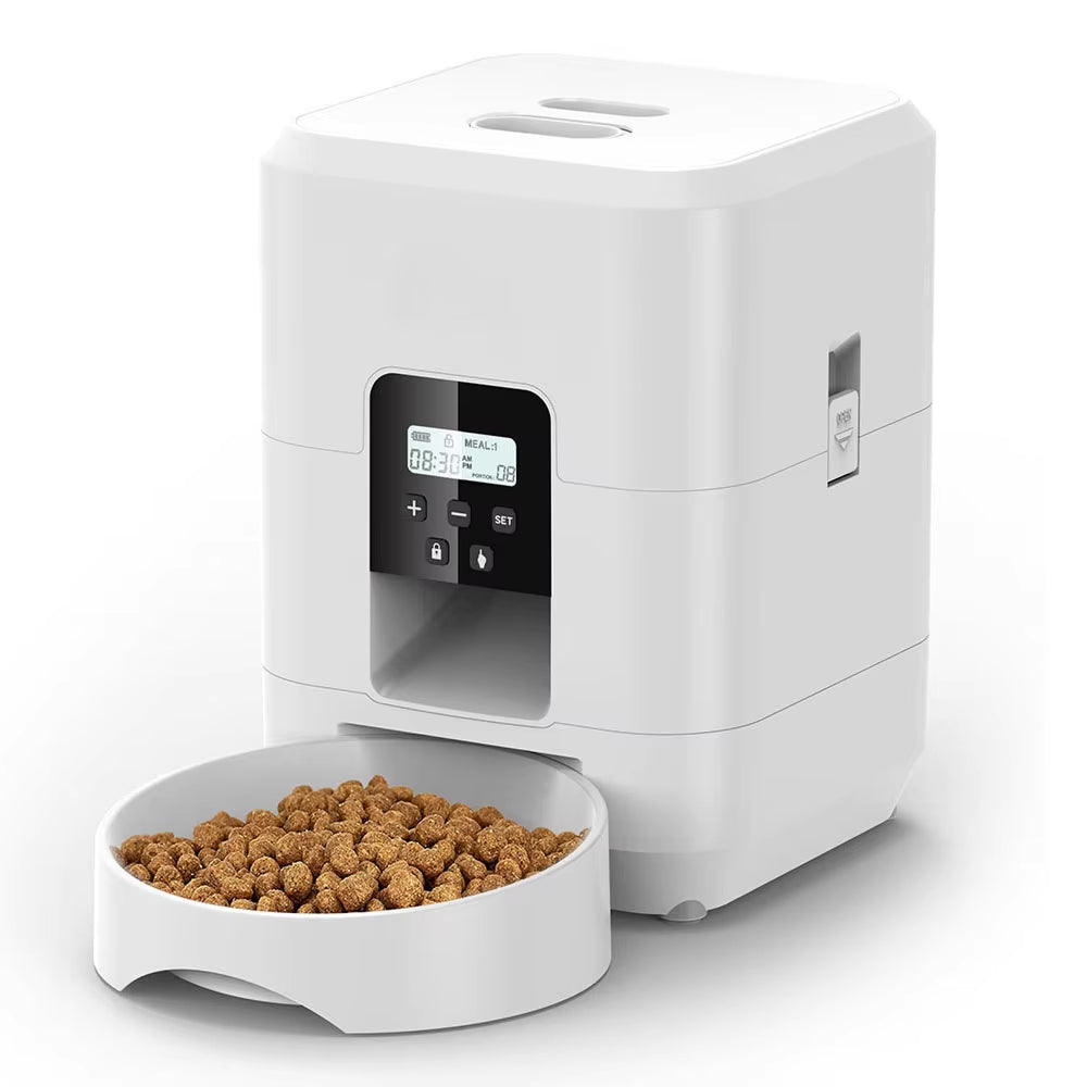 BostFoni WiFi Automatic Pet Feeder with App Control & Battery Backup
