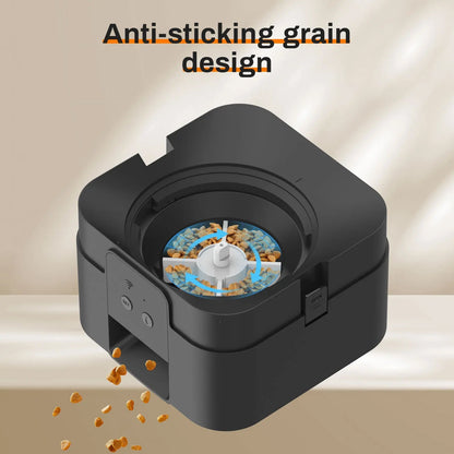 BostFoni WiFi Automatic Pet Feeder with App Control & Battery Backup