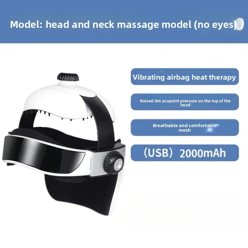 FivaSoft Acupressure Head Massager with Heat and Vibration