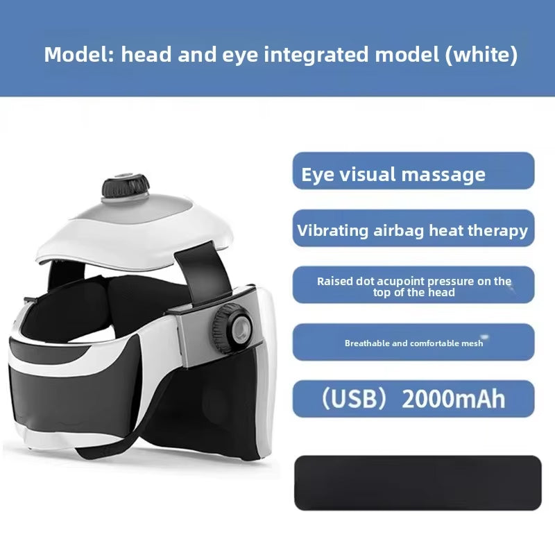 FivaSoft Acupressure Head Massager with Heat and Vibration