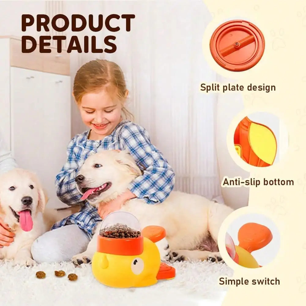 FizoClen Interactive 2-in-1 Dog Slow Feeder and Puzzle Toy