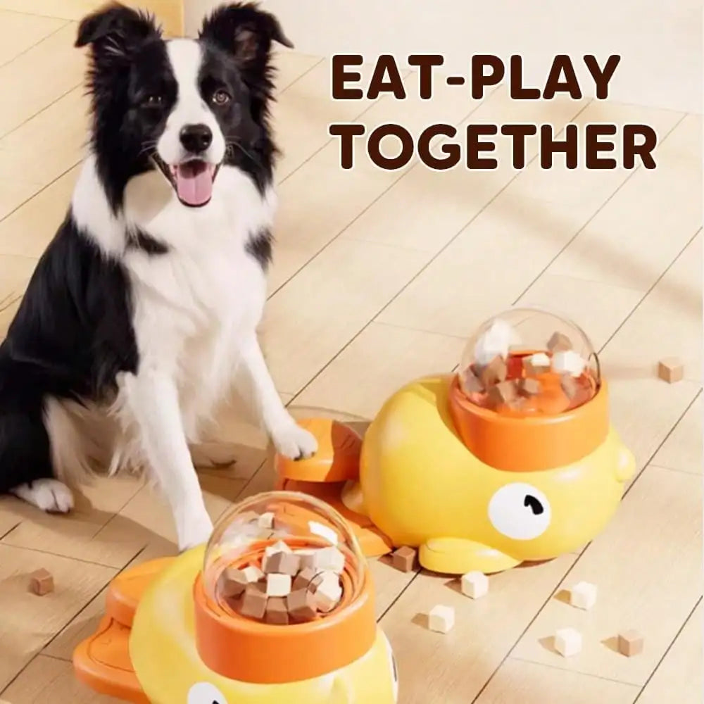 FizoClen Interactive 2-in-1 Dog Slow Feeder and Puzzle Toy
