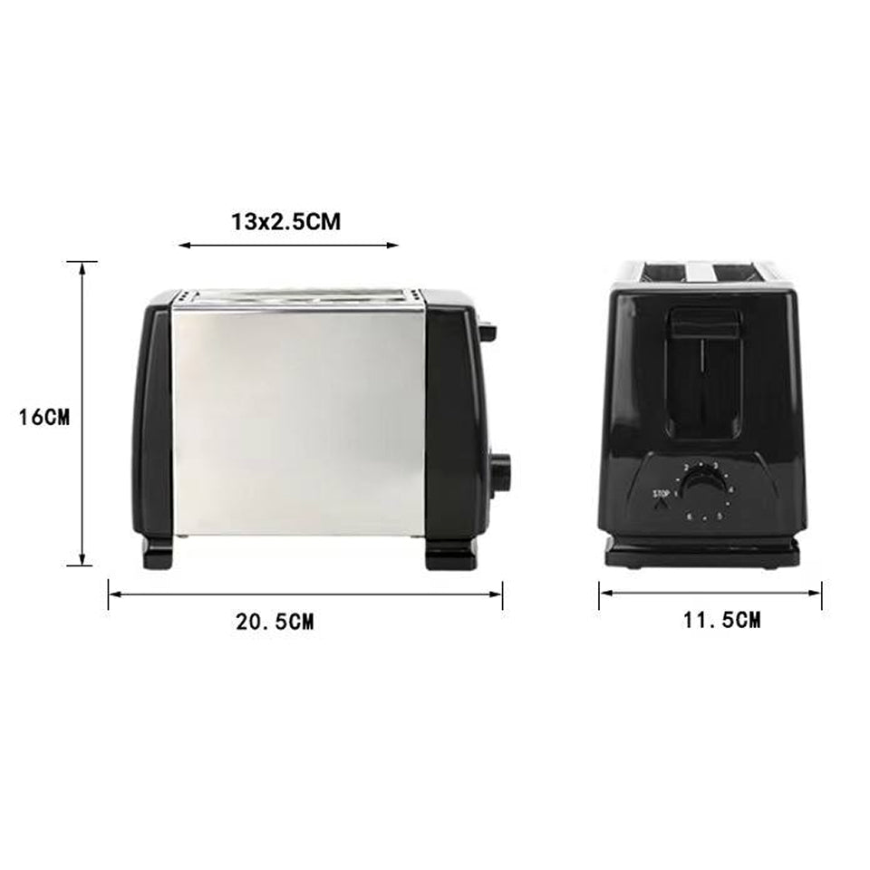 FlavoHoti Precision 2-Slice Stainless Steel Toaster