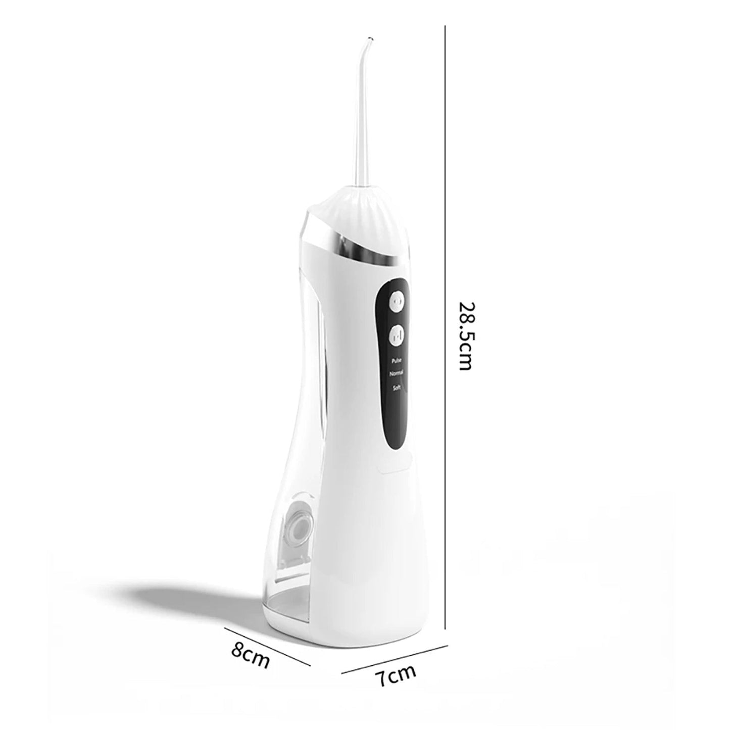 FloziWash Handheld Water Flosser 1600 Pulses Per Minute