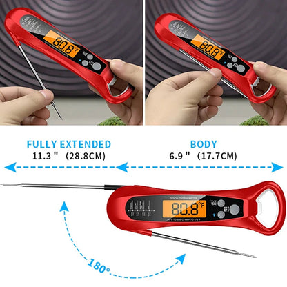FodiVist Instant Read Meat Thermometer 2-3 Sec Waterproof