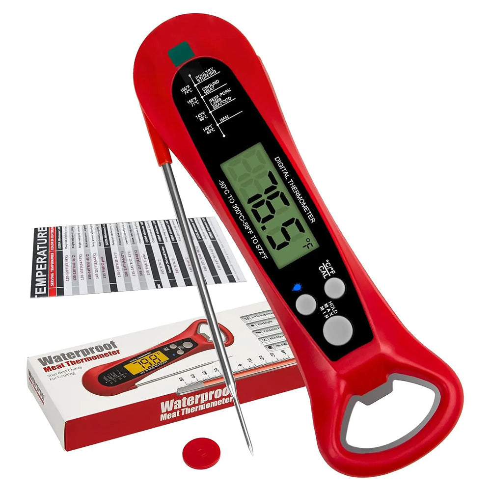 FodiVist Instant Read Meat Thermometer 2-3 Sec Waterproof