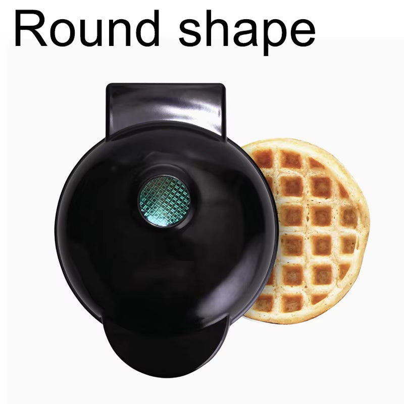 FoldYumi Mini Belgian Waffle Maker - Non-Stick & Rapid Heating