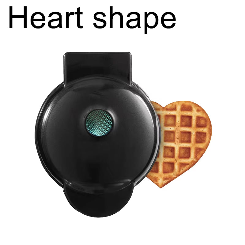FoldYumi Mini Belgian Waffle Maker - Non-Stick & Rapid Heating