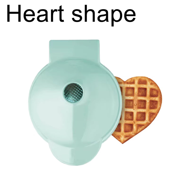 FoldYumi Mini Belgian Waffle Maker - Non-Stick & Rapid Heating