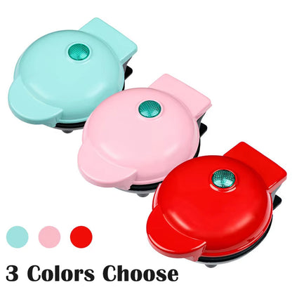 FoldYumi Mini Belgian Waffle Maker - Non-Stick & Rapid Heating