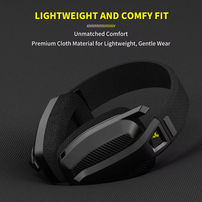 FreeLuxis V2 Dual Wireless Gaming Headset with Low Latency