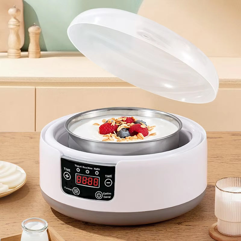 FresDaci 3-in-1 Automatic Yogurt, Natto & Rice Wine Fermentation Machine