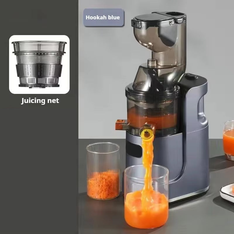 FrostyClas Cold Press Slow Masticating Juicer – 97% High Juice Yield & 70mm Large Feeding Chute