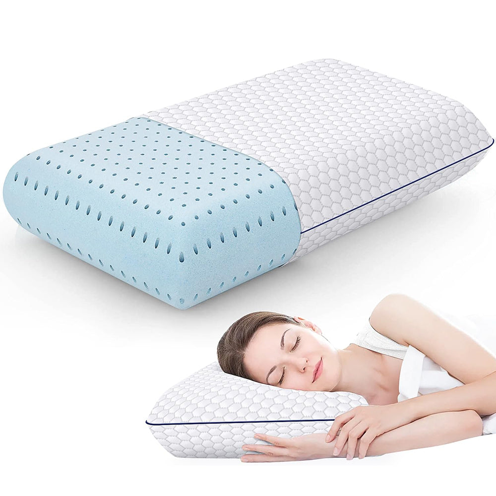 GeliPillex Orthopedic Cooling Gel Pillow for Neck Support