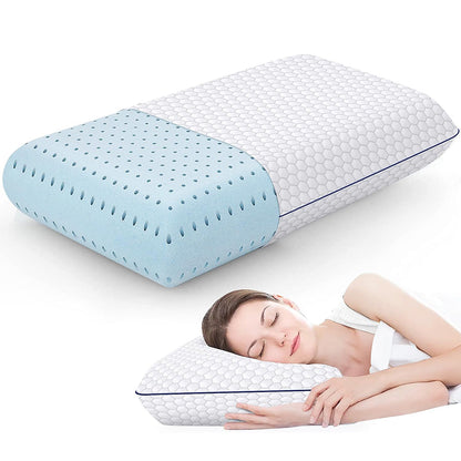 GeliPillex Orthopedic Cooling Gel Pillow for Neck Support