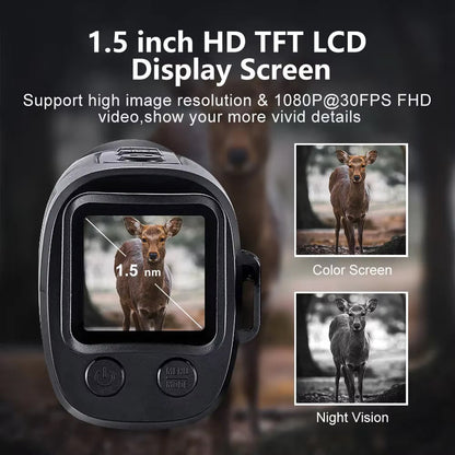 GesDoriq HD Night Vision Monocular 1080P 800m Range