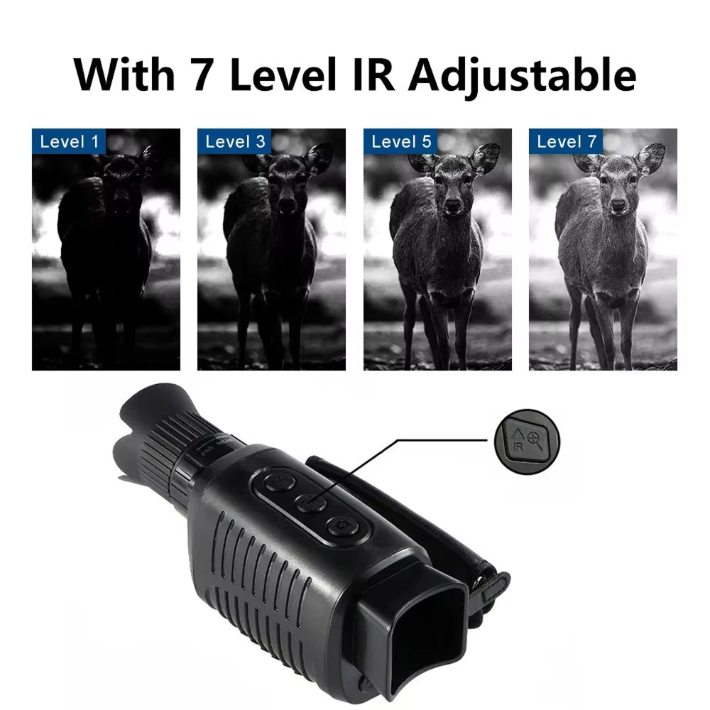 GesDoriq HD Night Vision Monocular 1080P 800m Range
