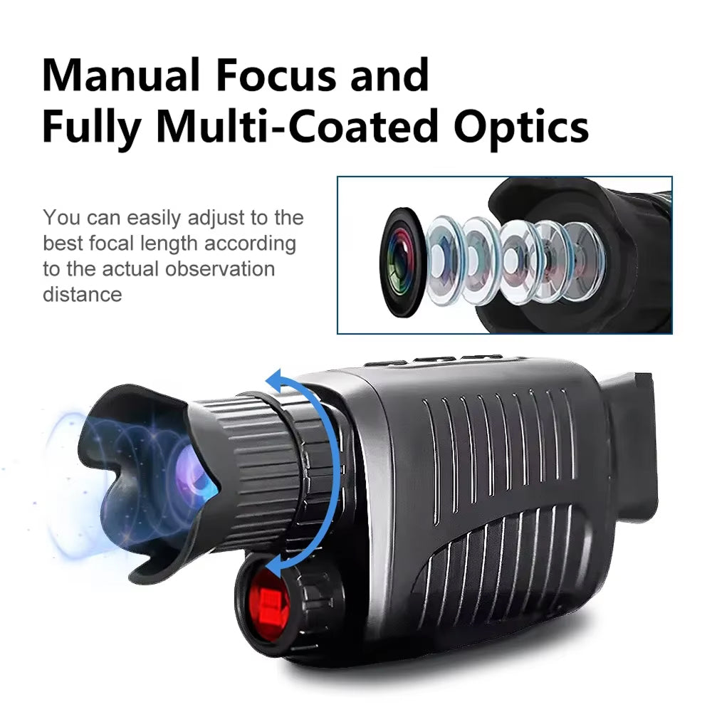 GesDoriq HD Night Vision Monocular 1080P 800m Range