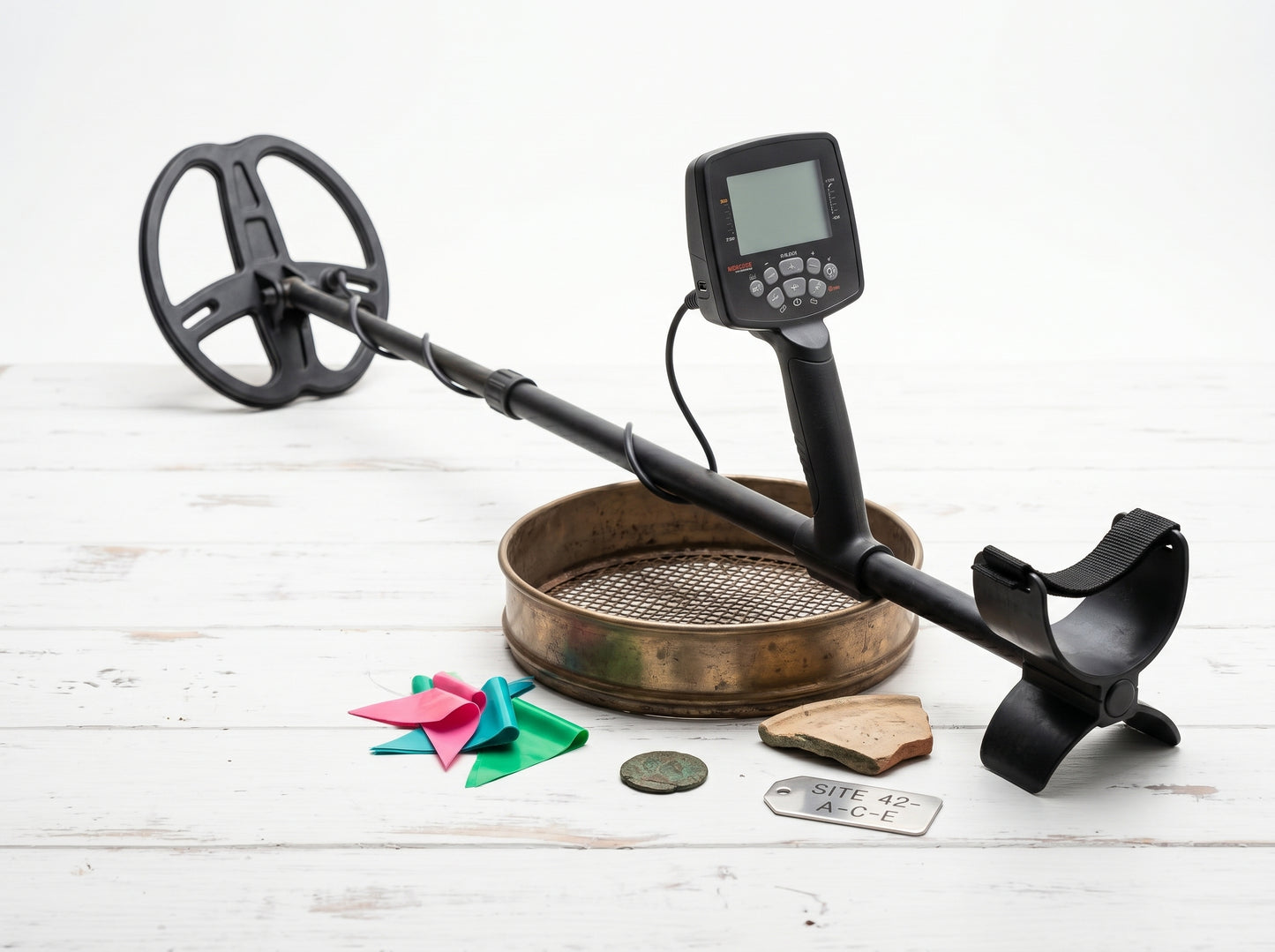 HunTonnix Professional Beginner Metal Detector | 10-Inch Deep Detection
