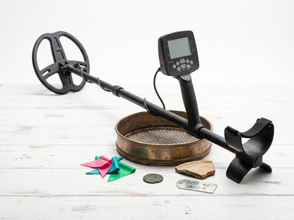 HunTonnix Professional Beginner Metal Detector | 10-Inch Deep Detection